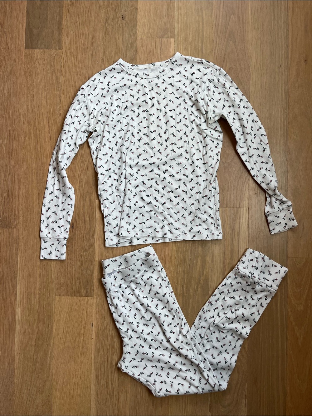 GAP Girls Long-Sleeve Floral Print Pajama Set